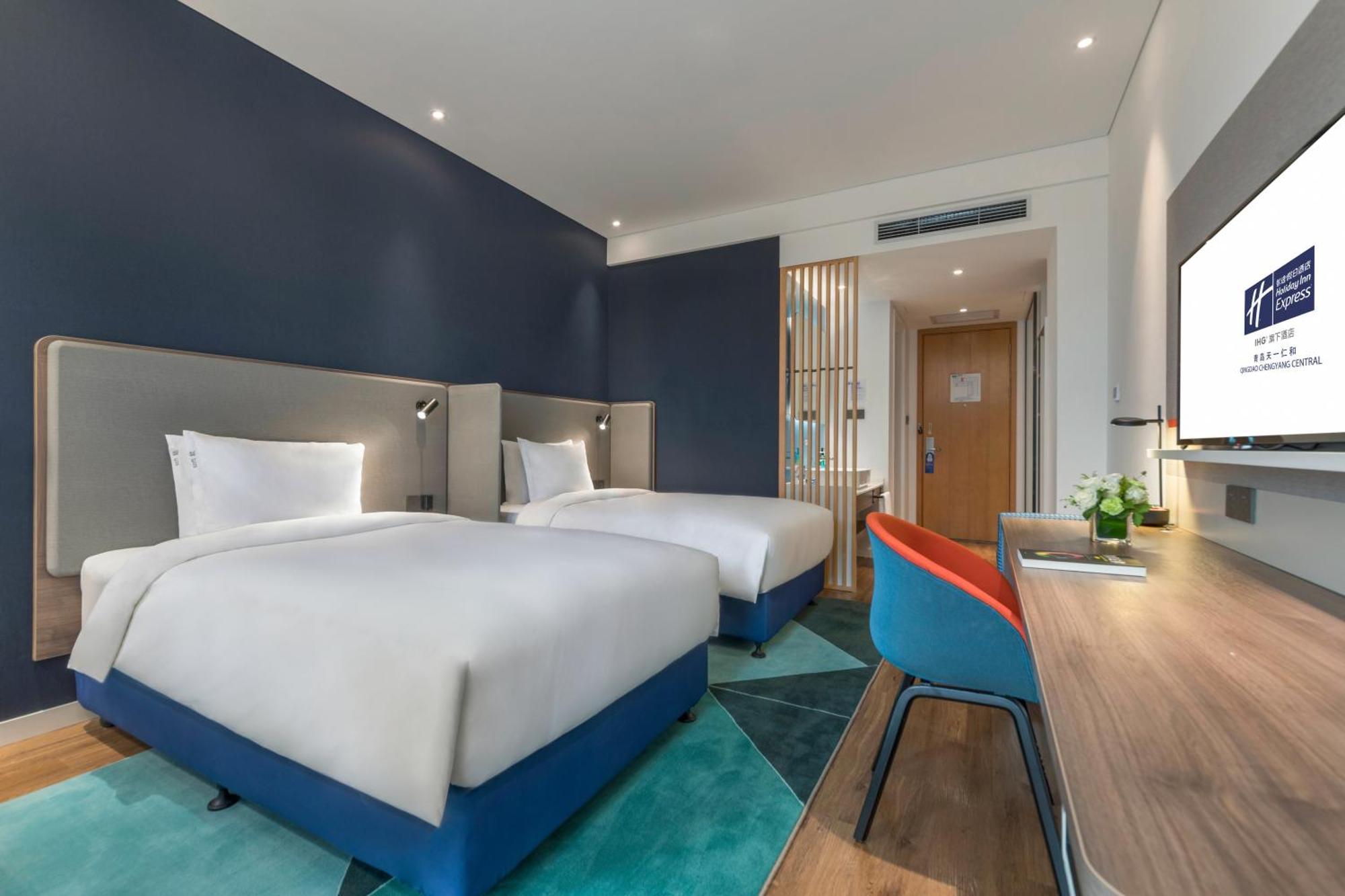 Holiday Inn Express Qingdao Chengyang Central By Ihg Ngoại thất bức ảnh