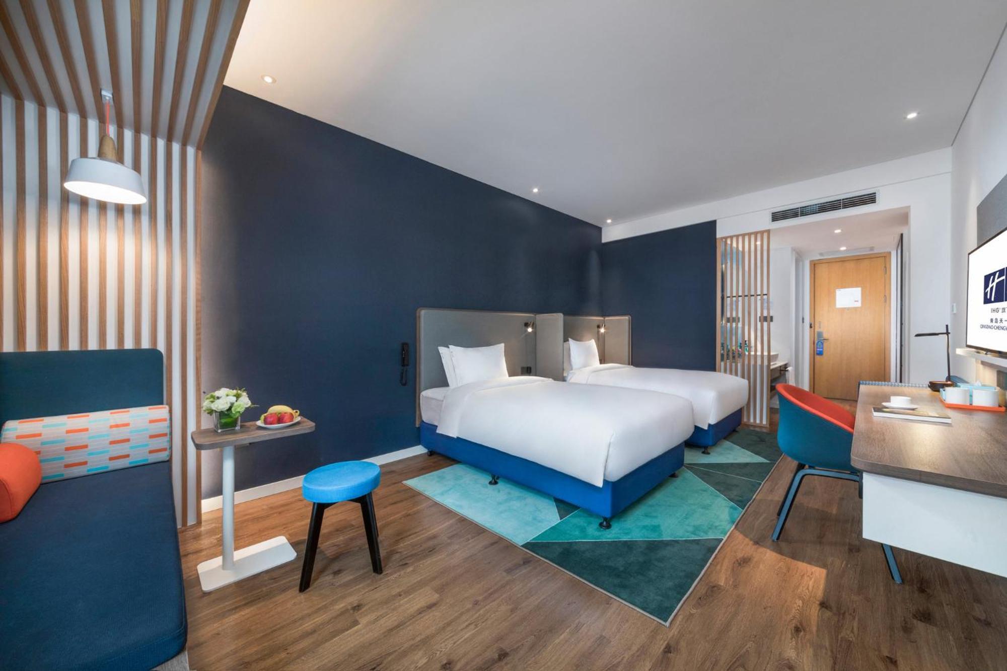 Holiday Inn Express Qingdao Chengyang Central By Ihg Ngoại thất bức ảnh